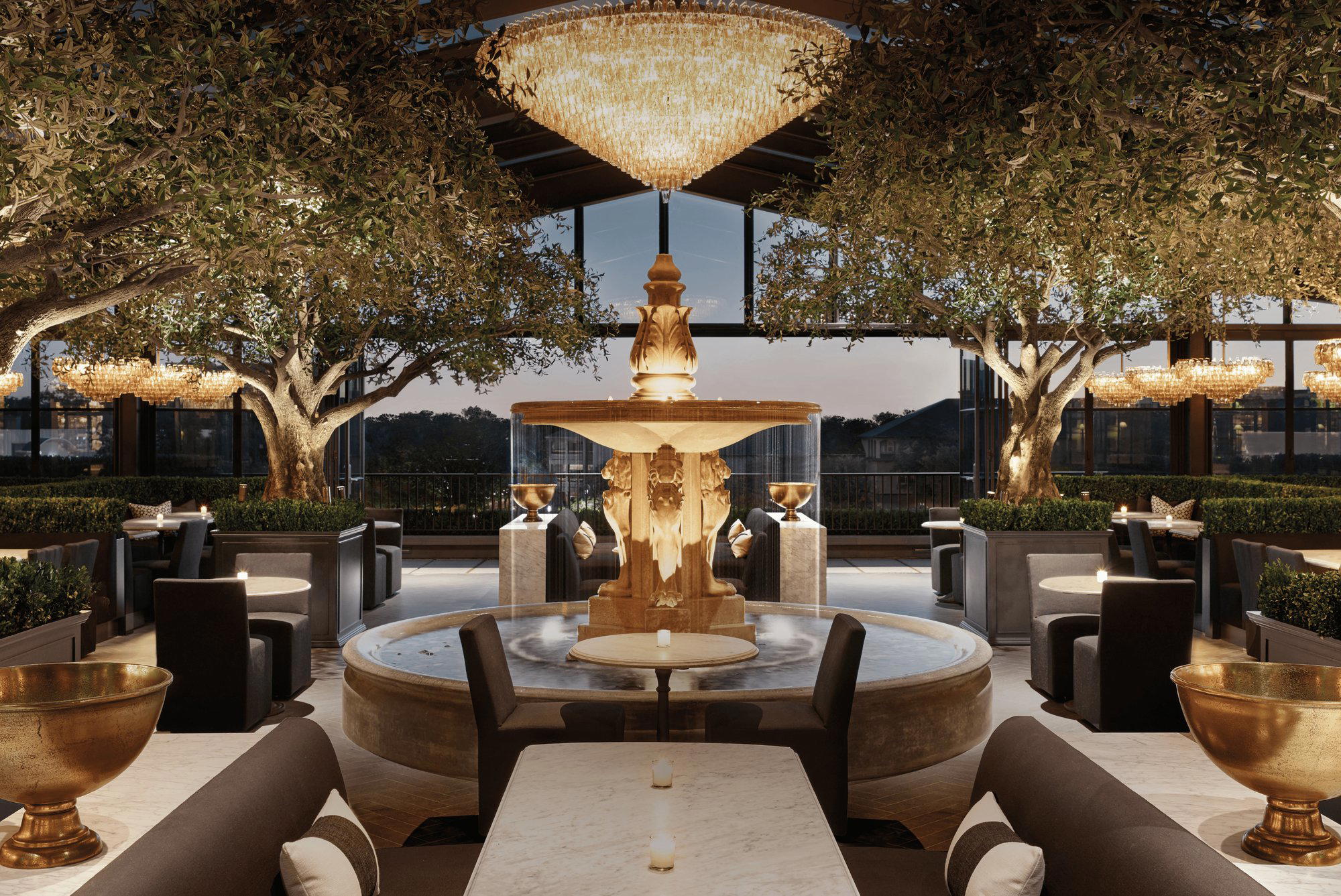 RH Rooftop Restaurant at RH Oak Brook restaurant in Oak Brook, United States