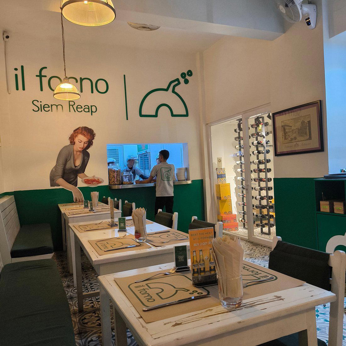 Il Forno restaurant in Siem Reab
