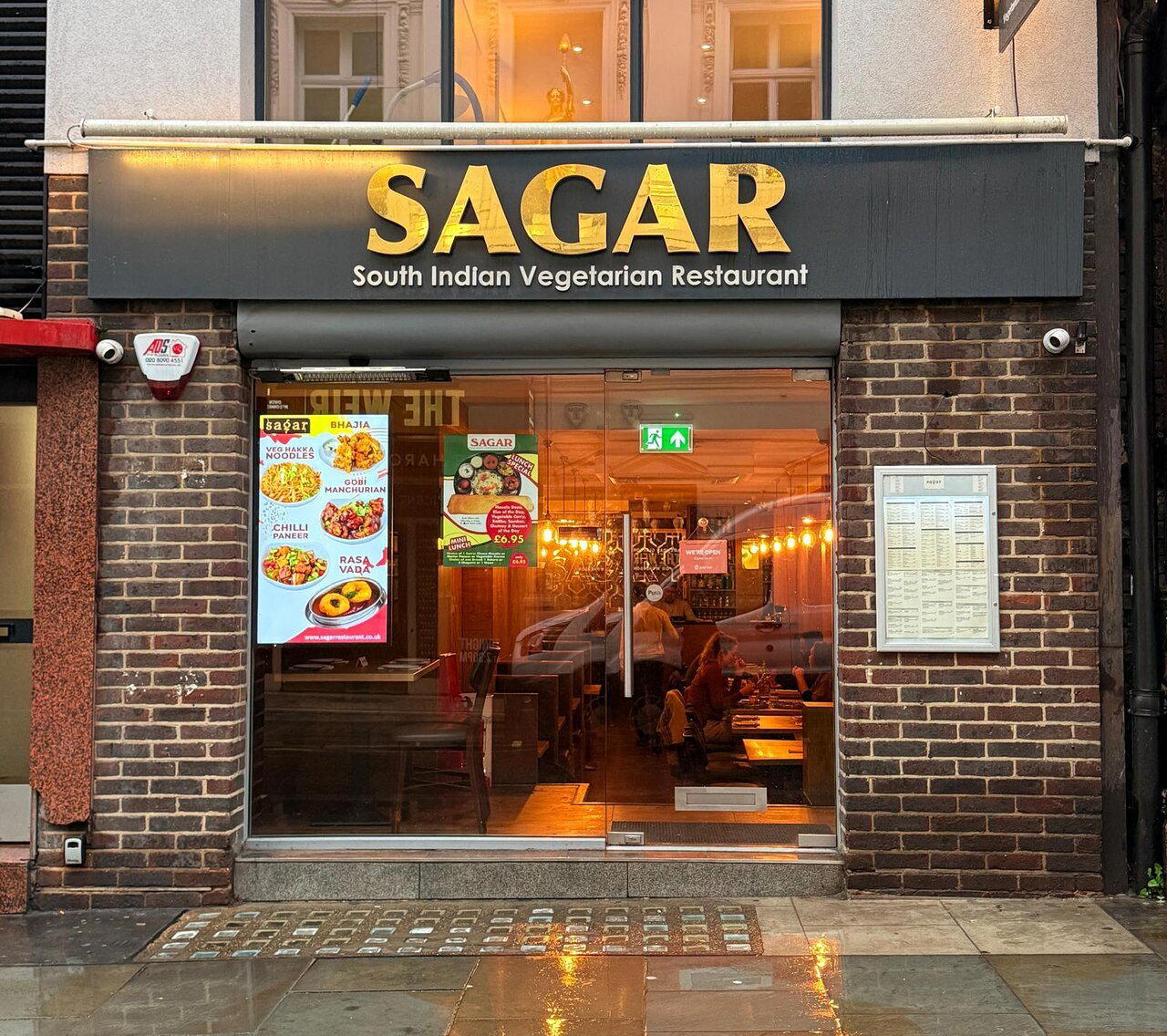 Sagar restaurant in London, United Kingdom