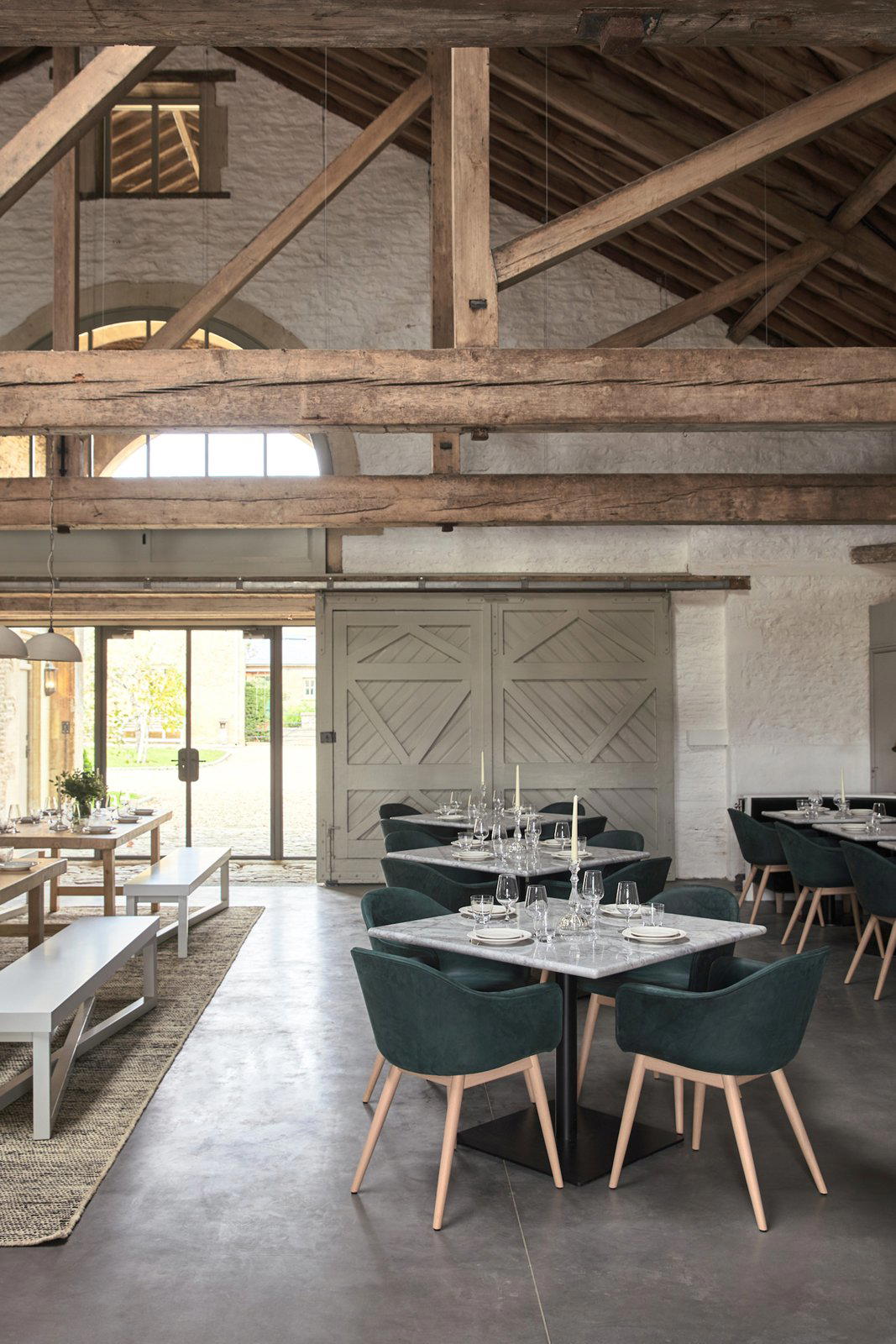Ox Barn restaurant in Southrop, United Kingdom