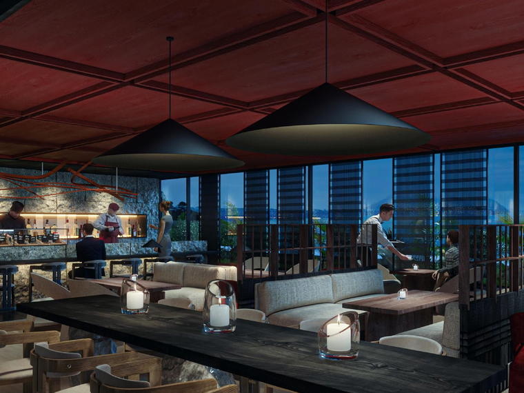 NAU Nikkei Rooftop - InterContinental Lima Miraflores, Miraflores, Peru