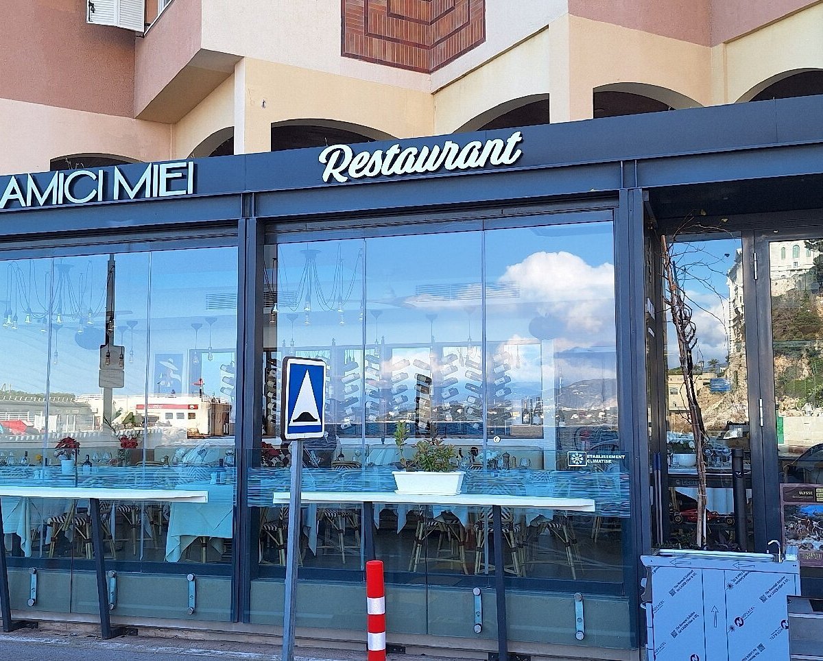 Amici Miei restaurant in Fontvieille, Monaco
