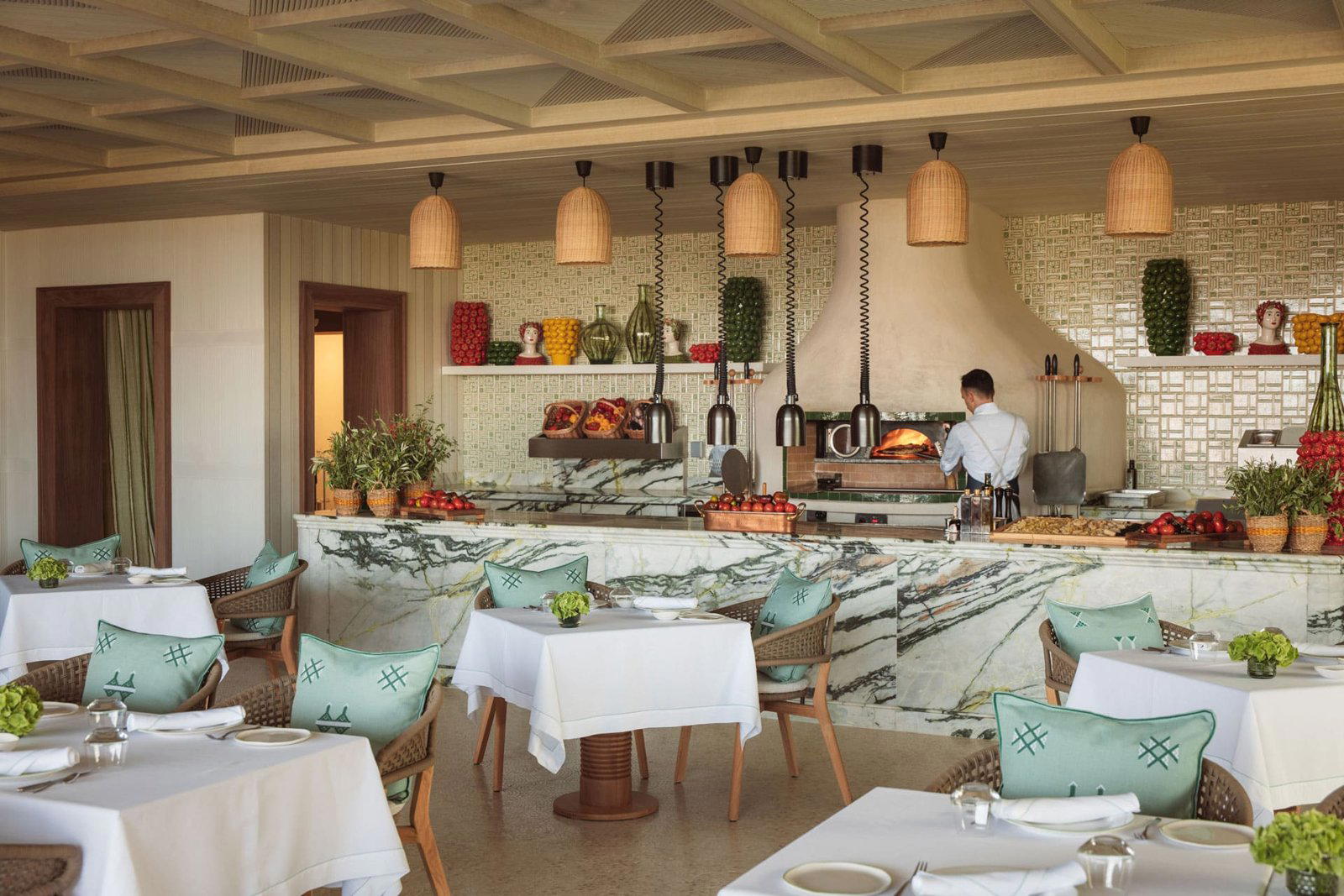 Coccinella restaurant in M'diq