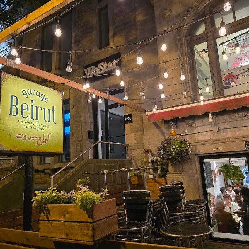 Garage Beirut restaurant in Montréal, Canada