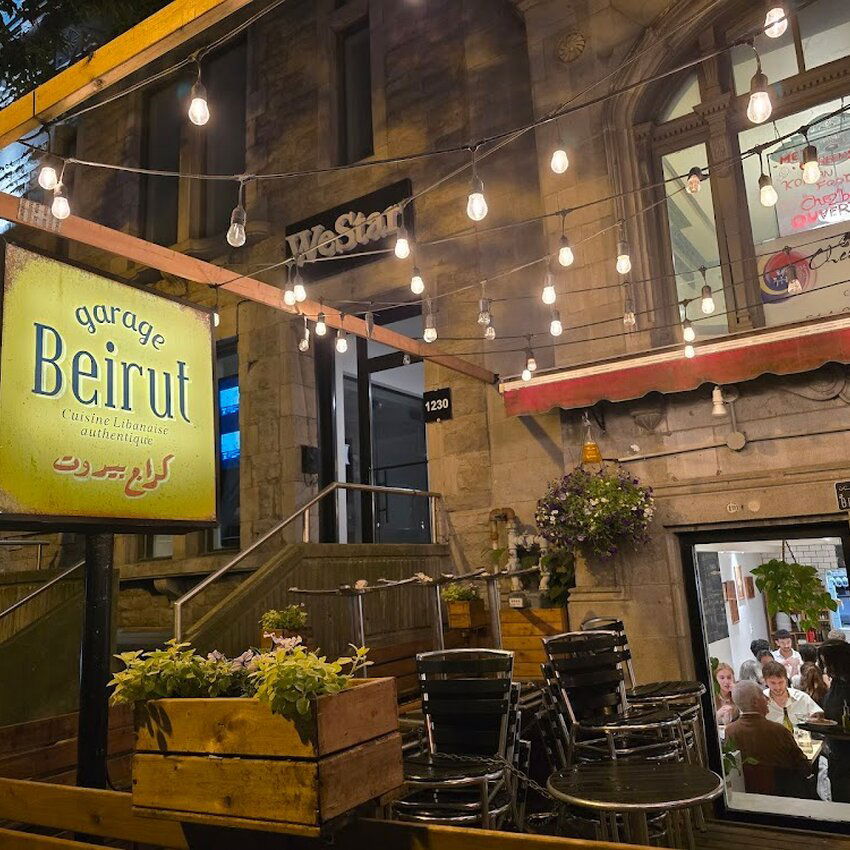 Garage Beirut, Restaurant in Montréal