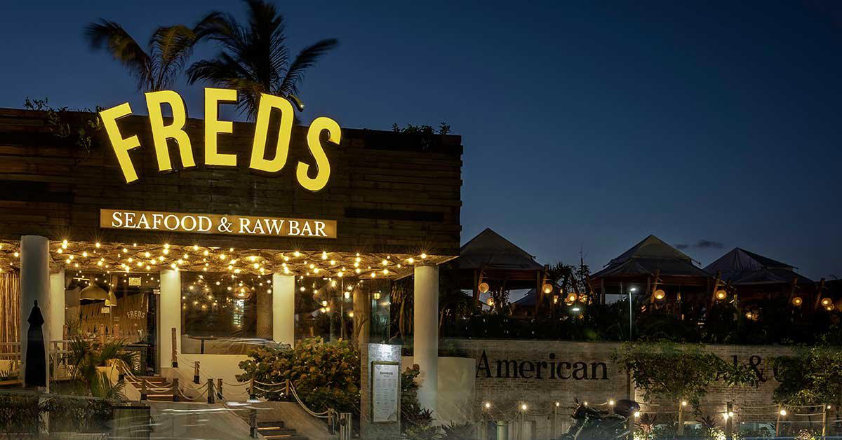 Fred's restaurant in Cancún, Mexico