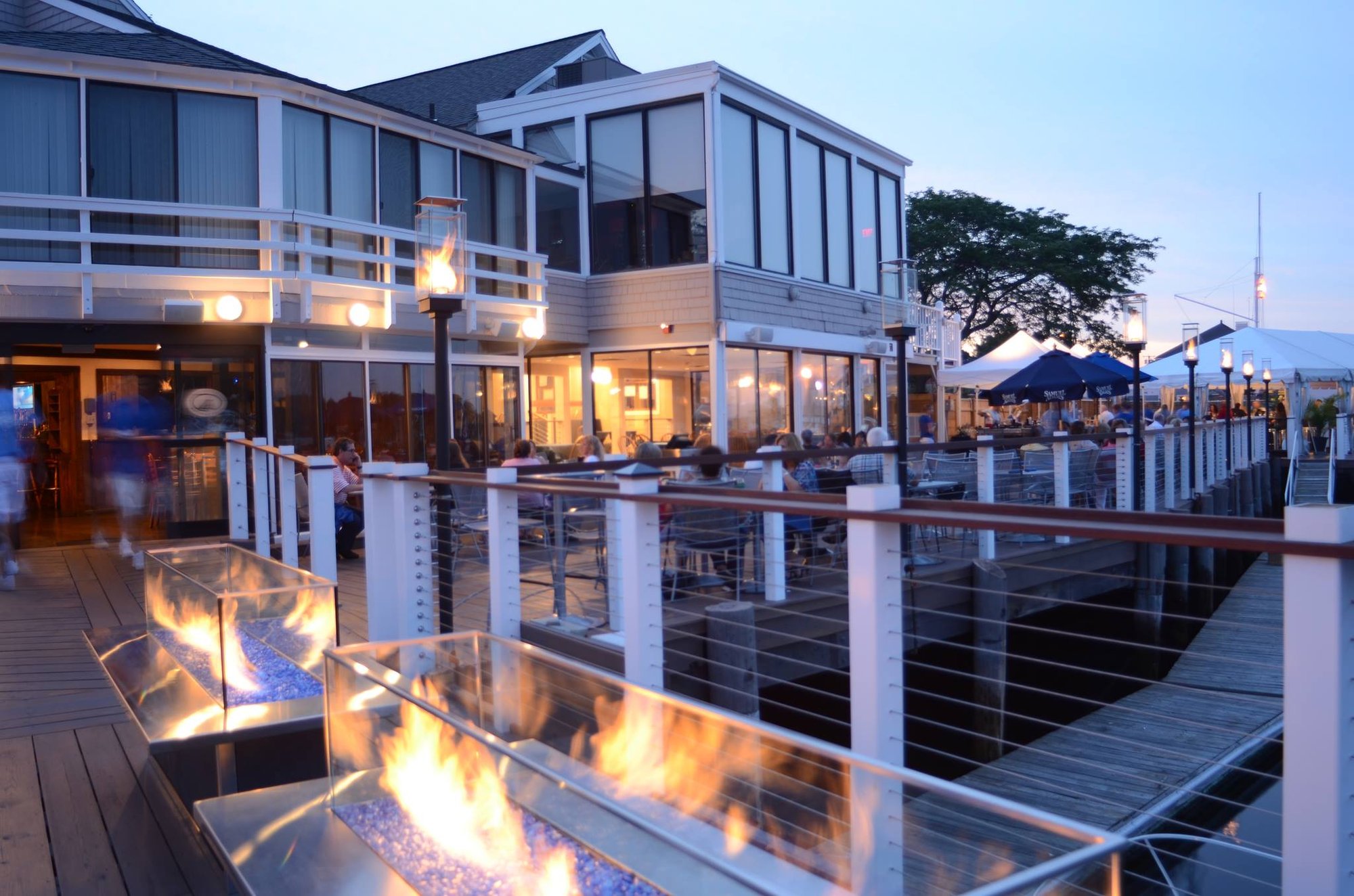 Blu On The Water restaurant in East Greenwich, United States