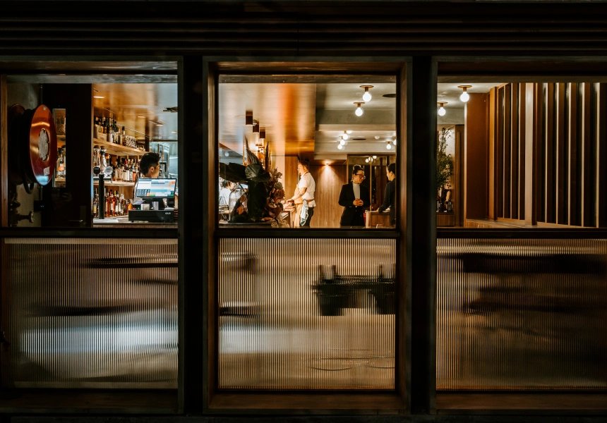 CIRCL Wine House restaurant in Melbourne, Australia