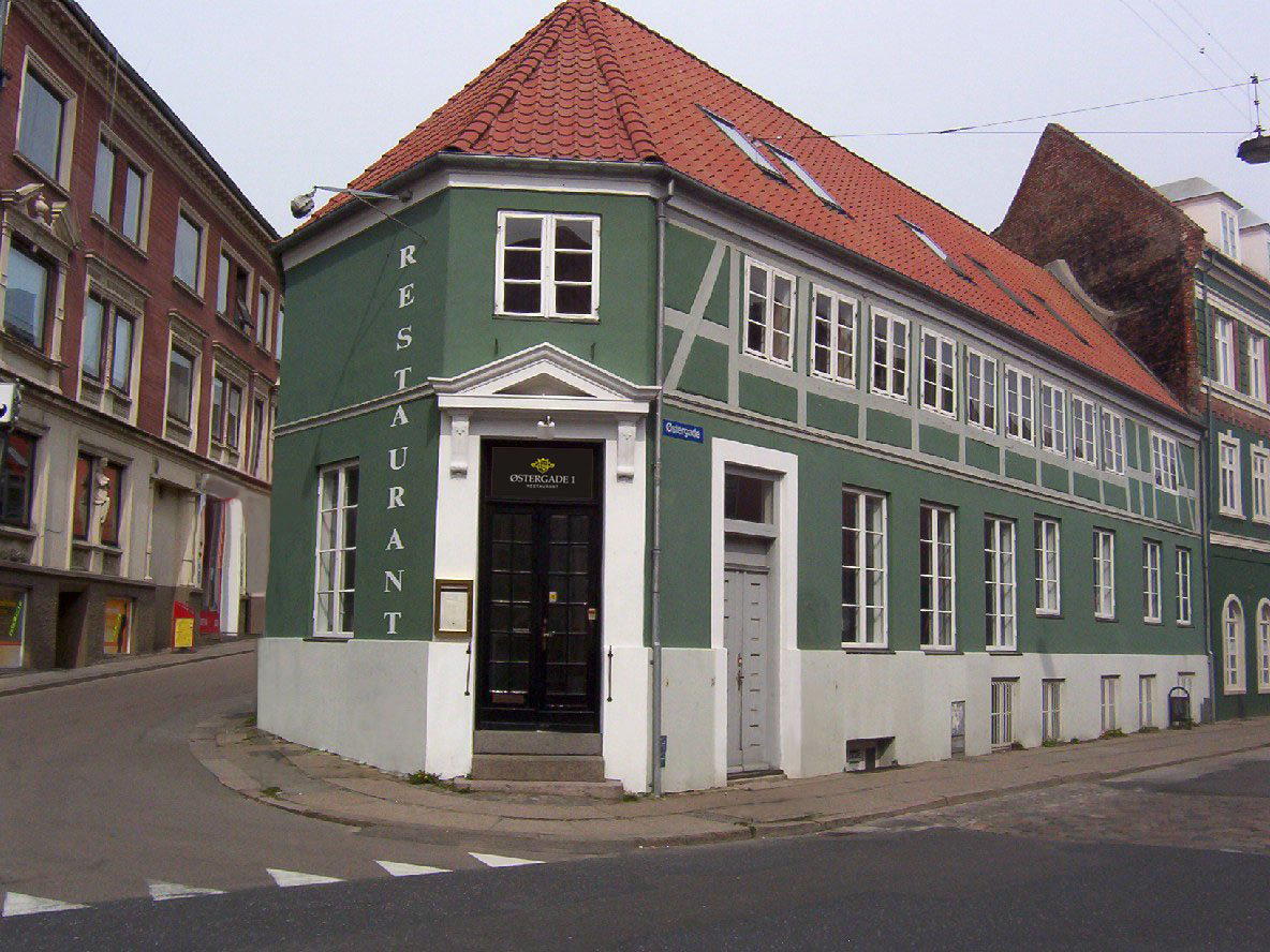 Østergade restaurant in Randers, Denmark