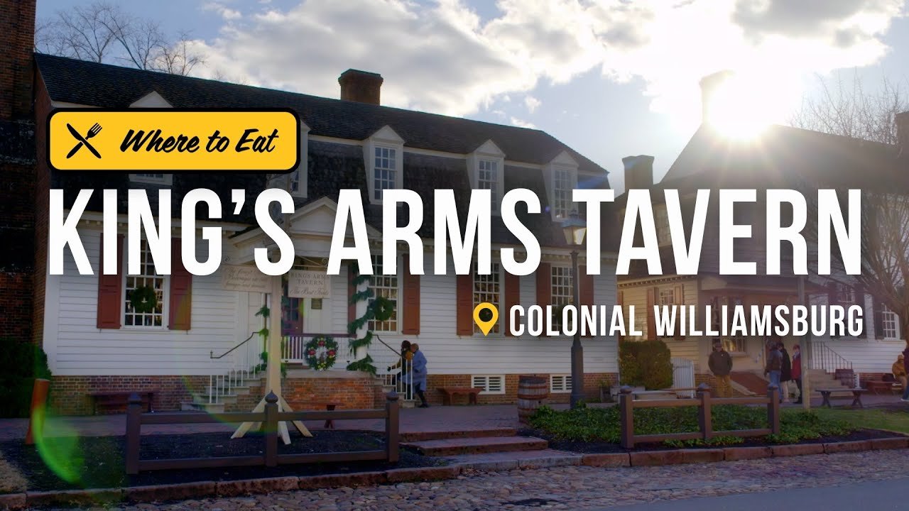 King's Arms Tavern restaurant in Williamsburg, United States