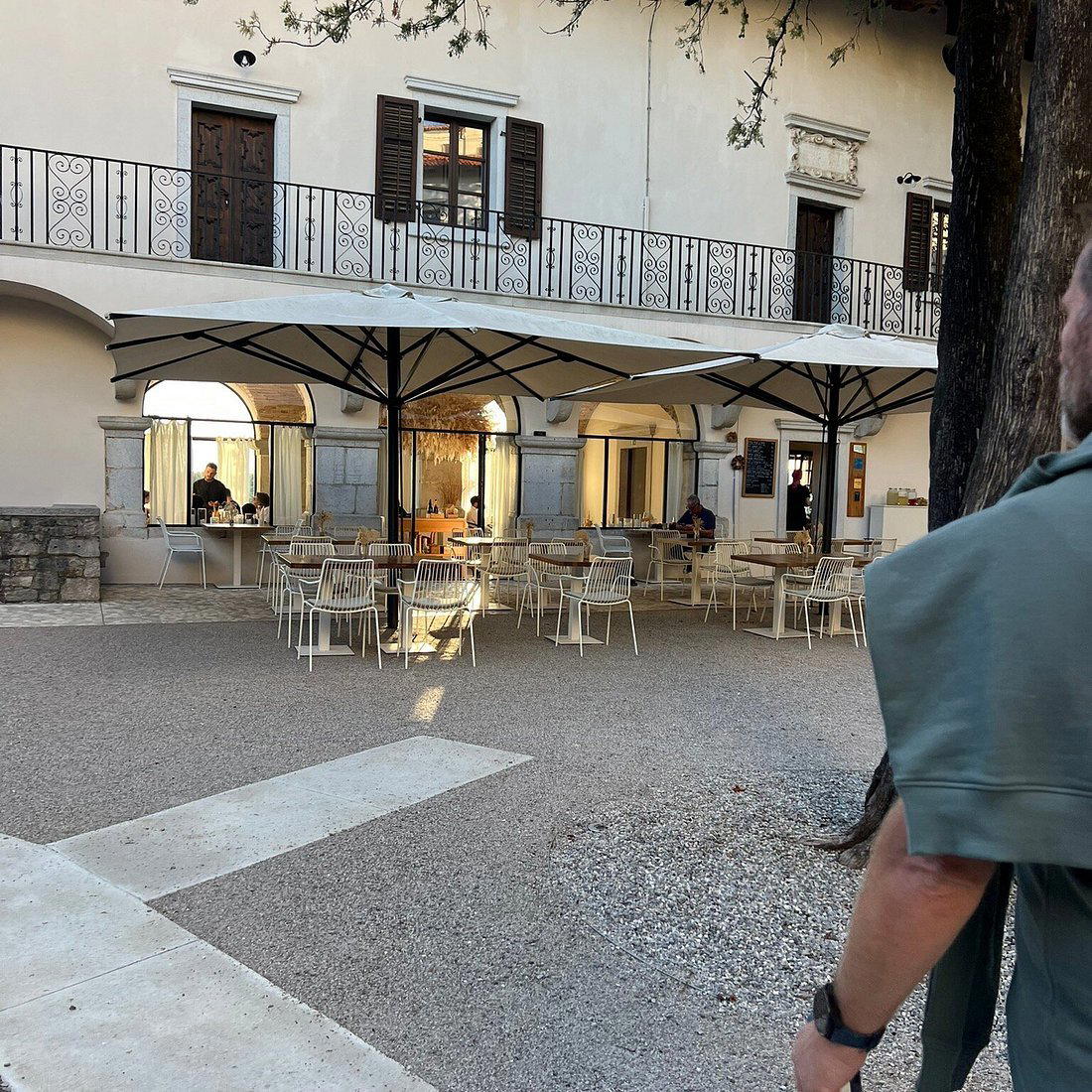 Bistro Grad Štanjel restaurant in Komen, Slovenia