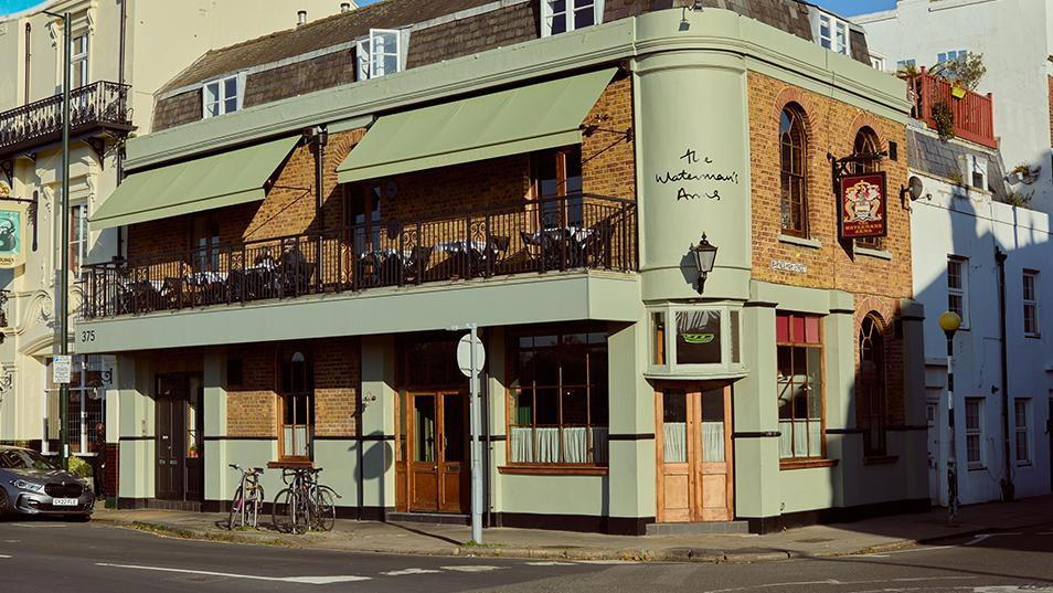 The Waterman's Arms restaurant in London