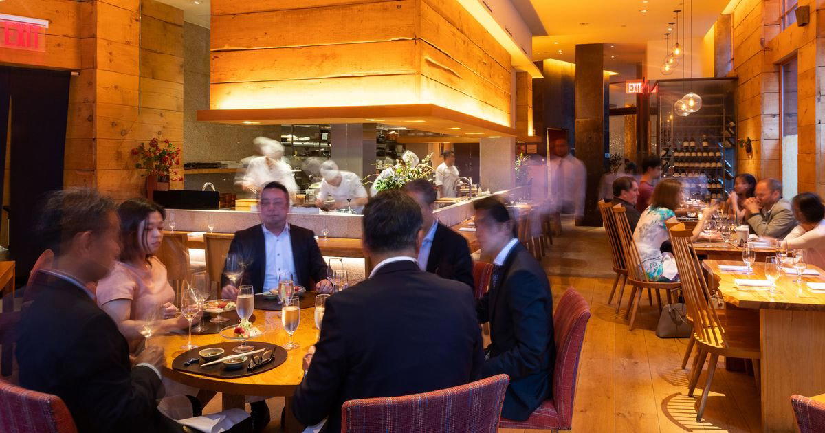 Brushstroke restaurant in New York City, United States
