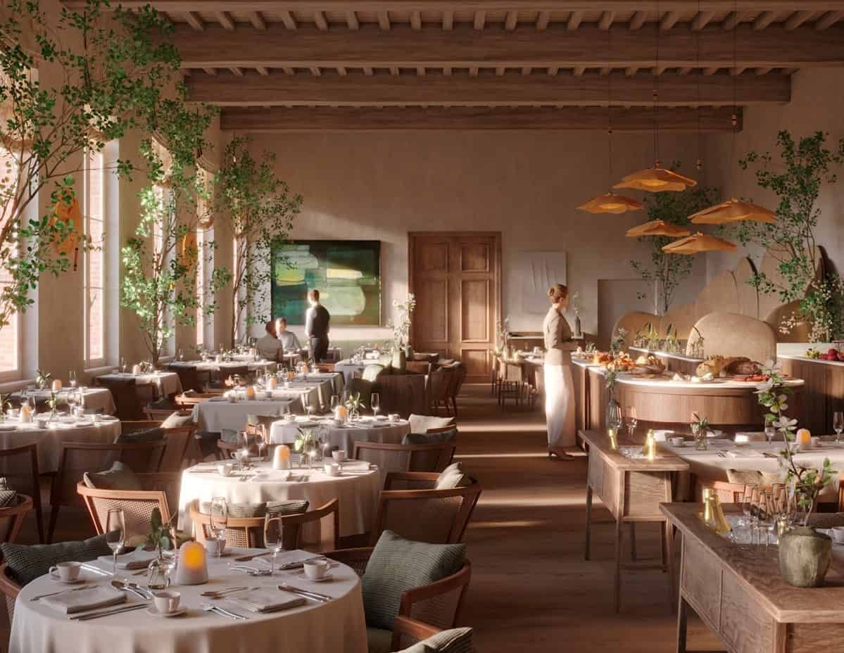 Botanic Sanctuary Antwerp restaurant in Antwerp, Belgium