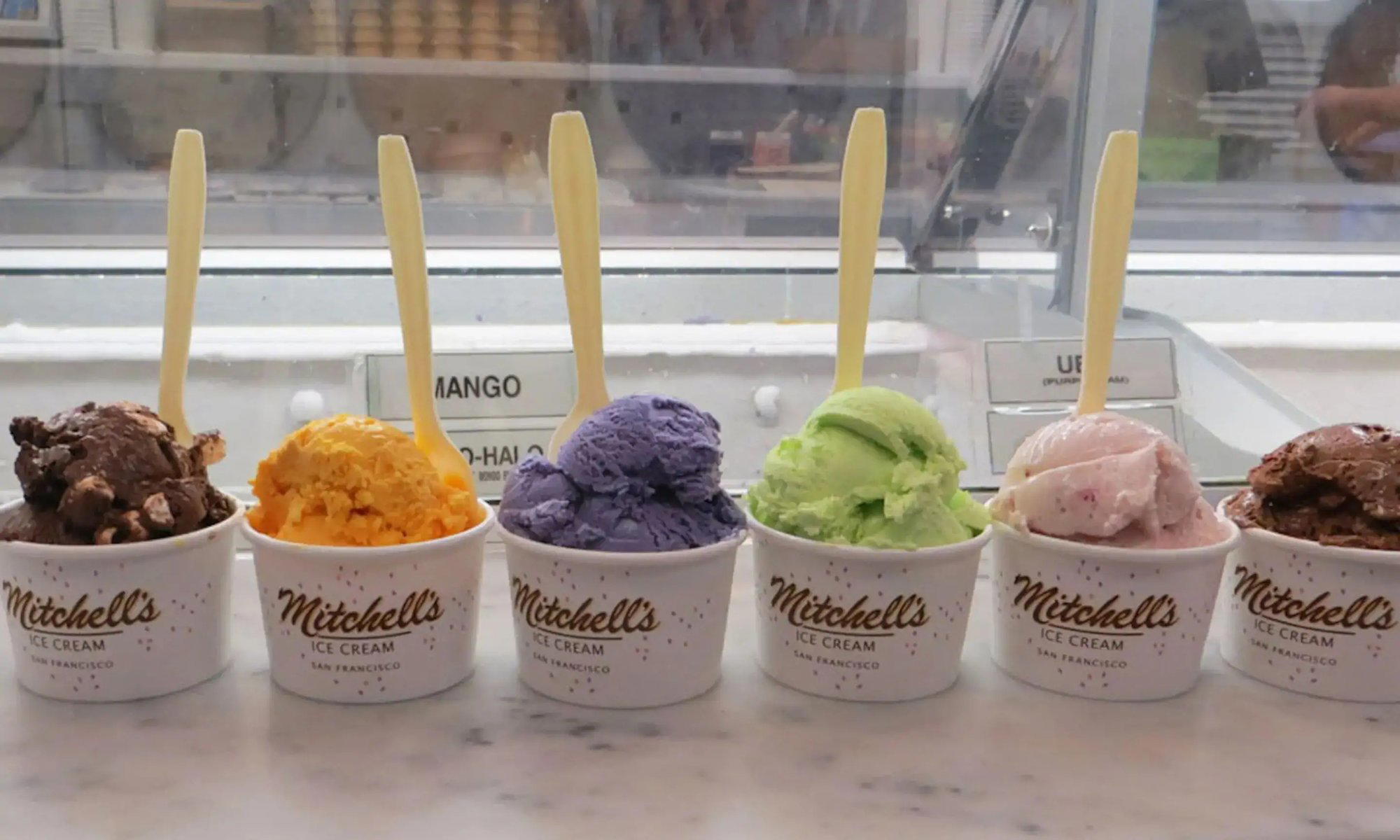 Mitchell's Ice Cream restaurant in San Francisco, United States