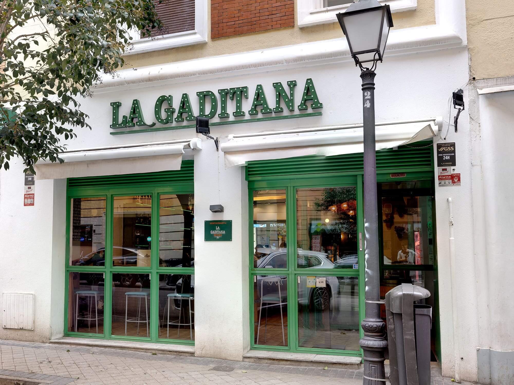 Taberna La Gaditana restaurant in Madrid, Spain