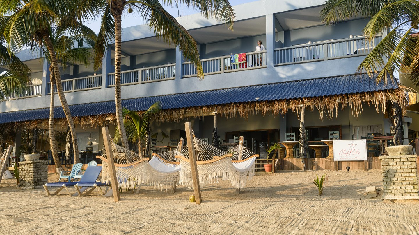 Chef Rob's Gourmet Cafe restaurant in Hopkins Village, Belize
