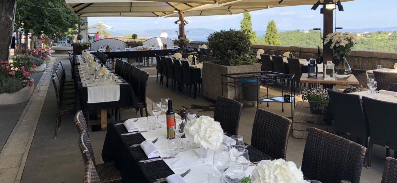 Kvarner restaurant in Labin, Croatia