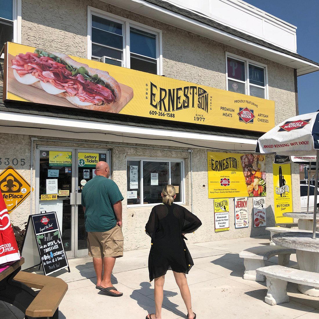 Ernest & Son Meat Market restaurant in Brigantine