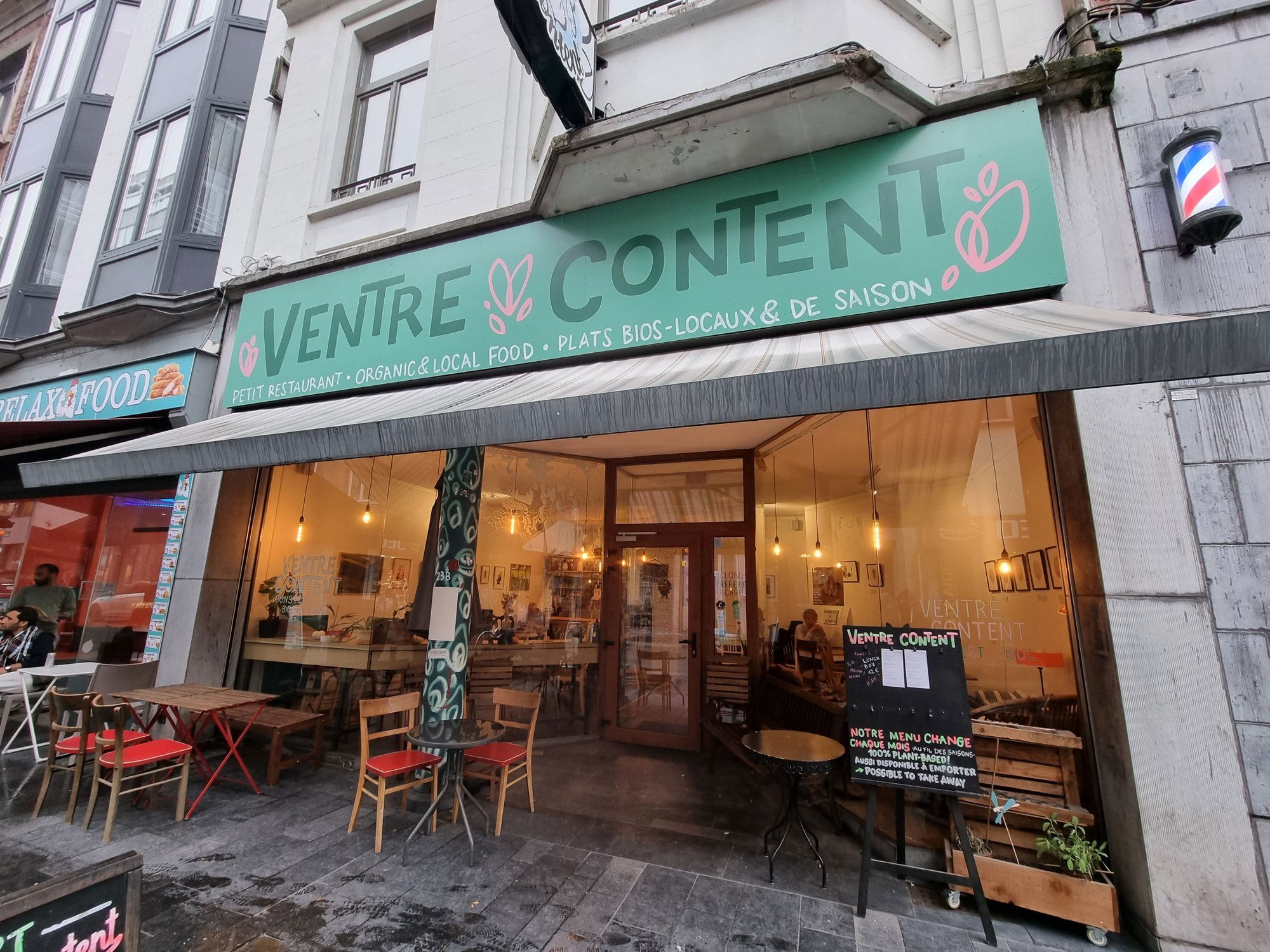 Ventre Content, Restaurant in Liège