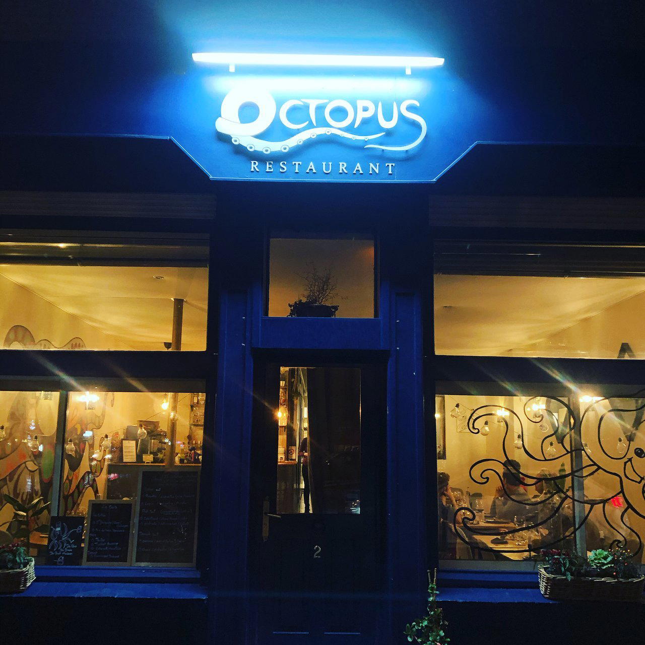Octopus restaurant in Lille, France