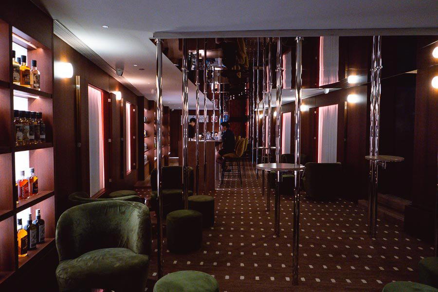 upper club restaurant in Shanghai, China