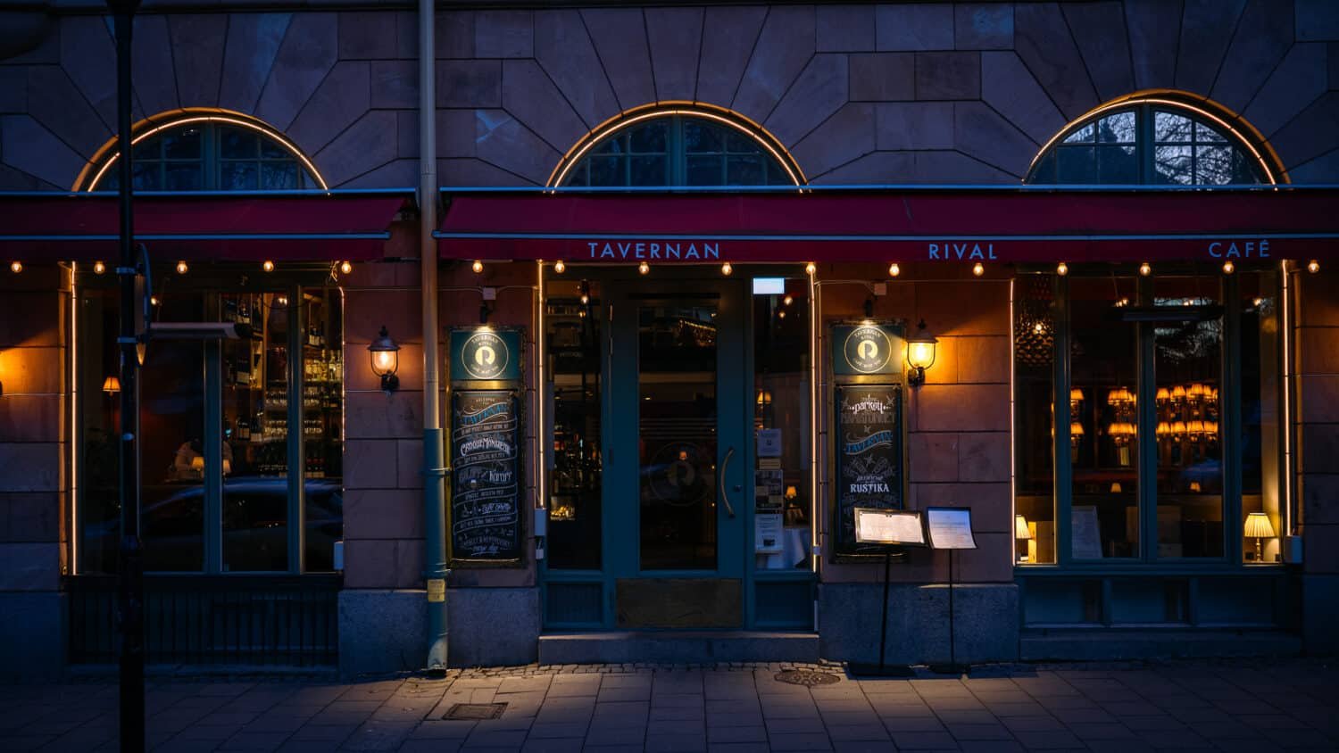 Cafe Rival restaurant in Stockholm, Sweden