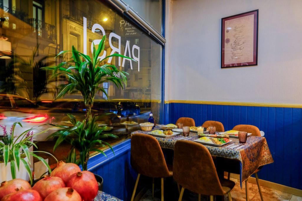 PARSI restaurant in Madrid, Spain