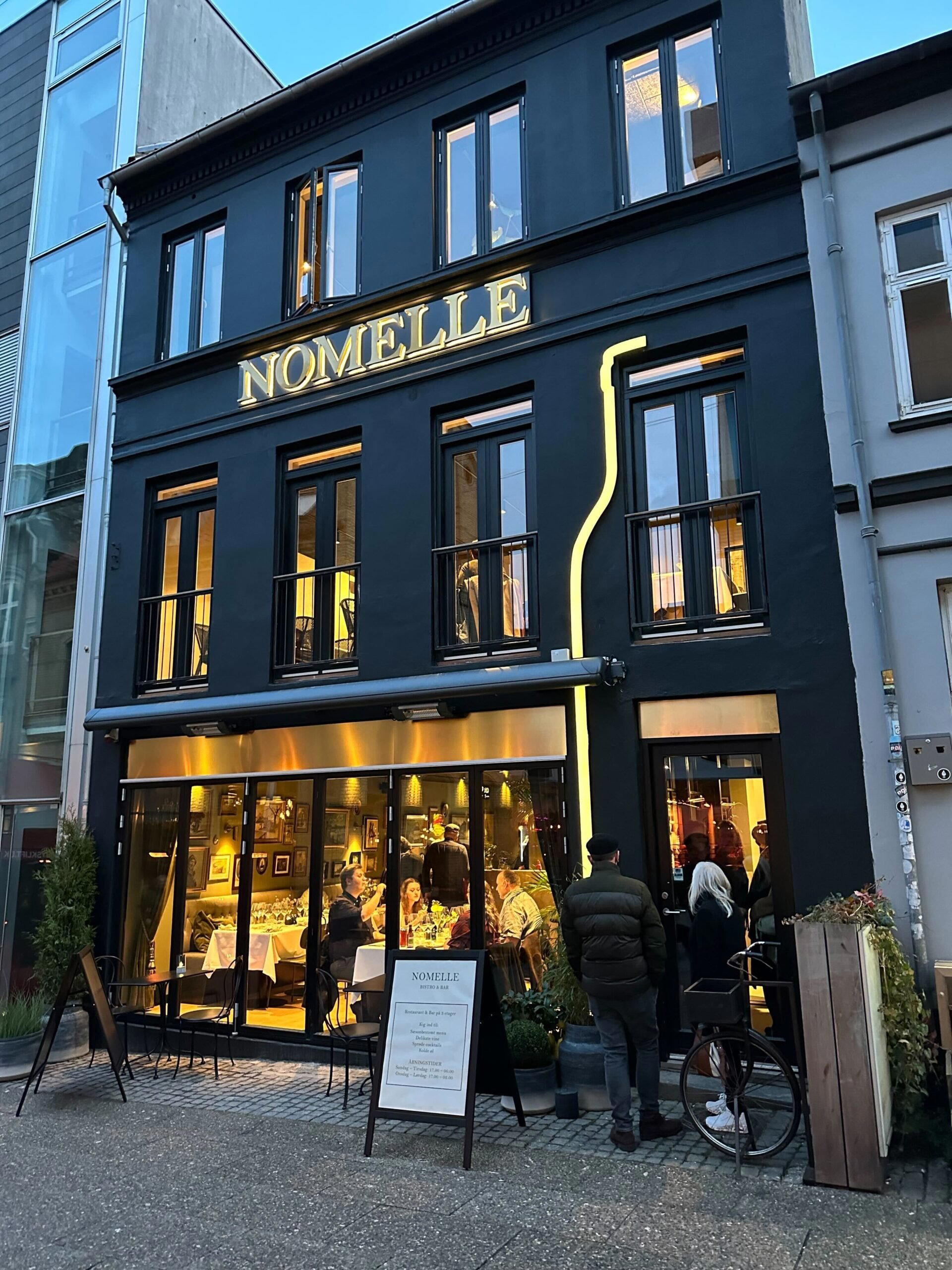 Nomelle restaurant in Aarhus, Denmark