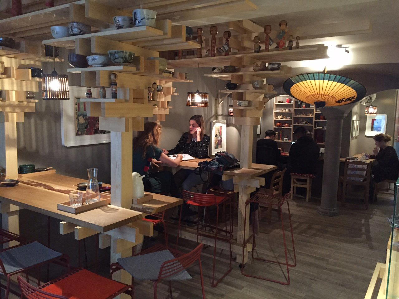 Mari's Metcha Matcha restaurant in Vienna, Austria