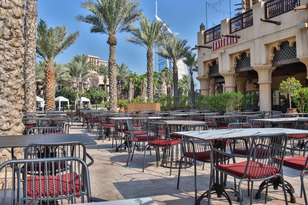 Trattoria restaurant in Dubai, United Arab Emirates