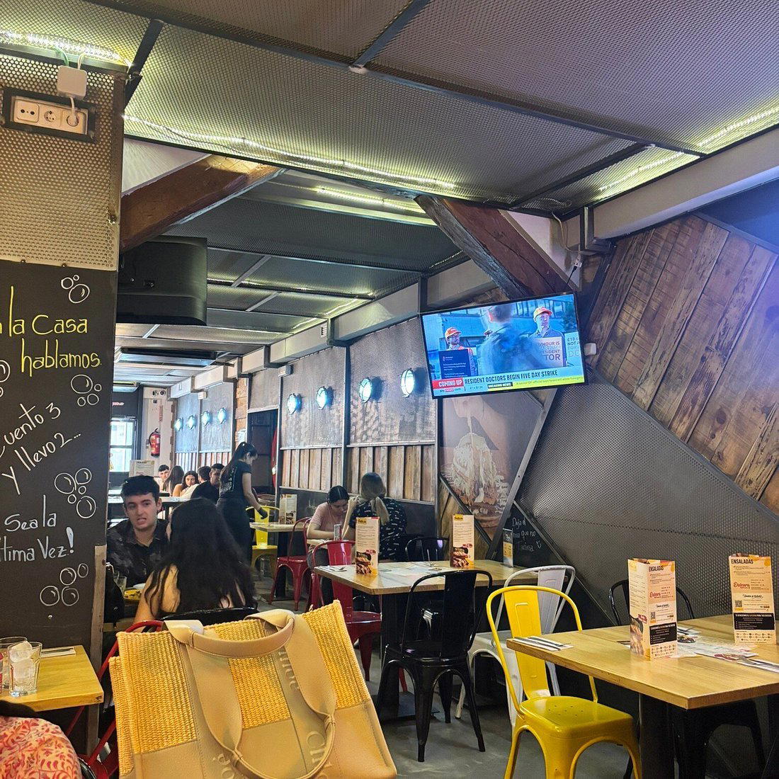 La Arepera restaurant in Madrid, Spain