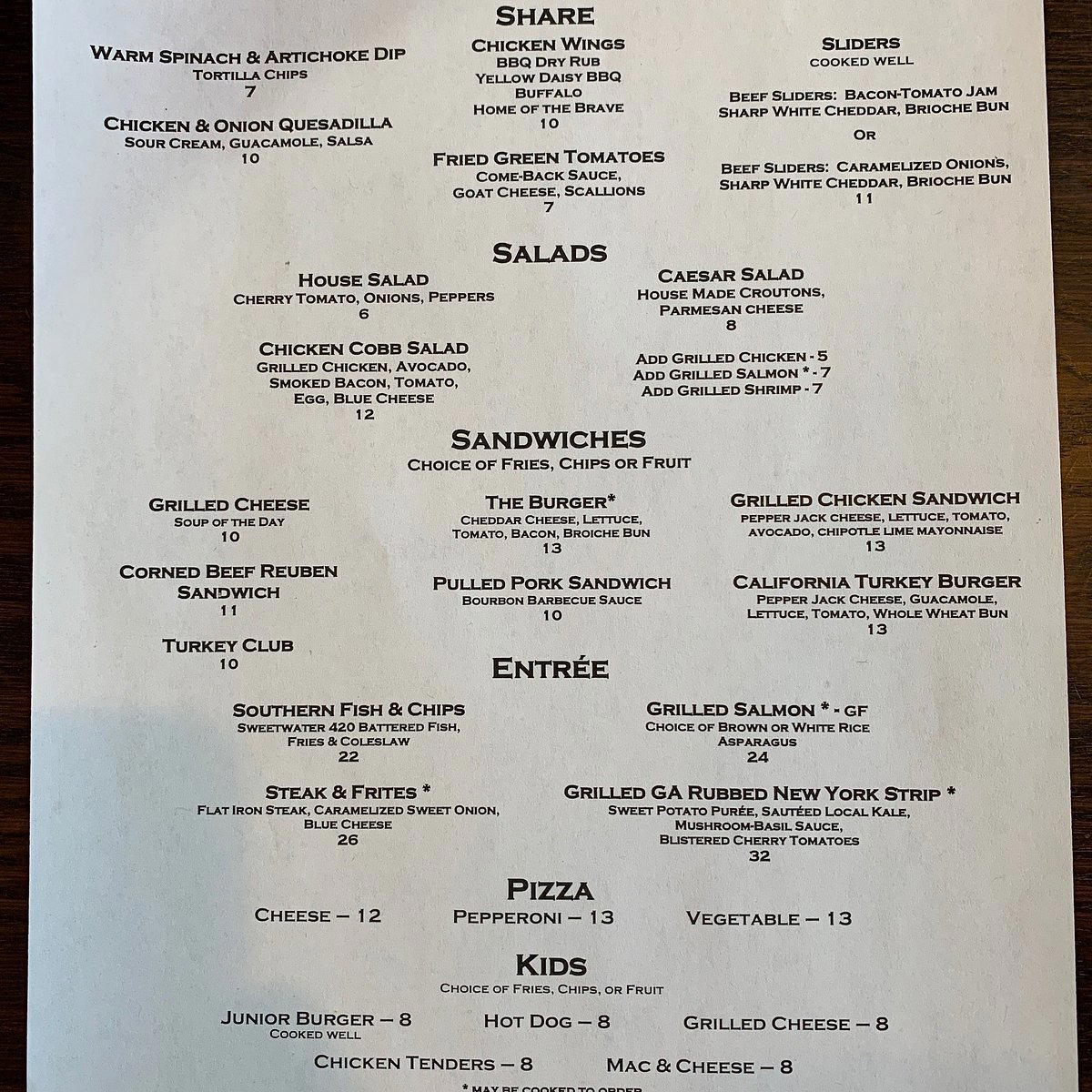 Waterside Restaurant restaurant in Stone Mountain, United States