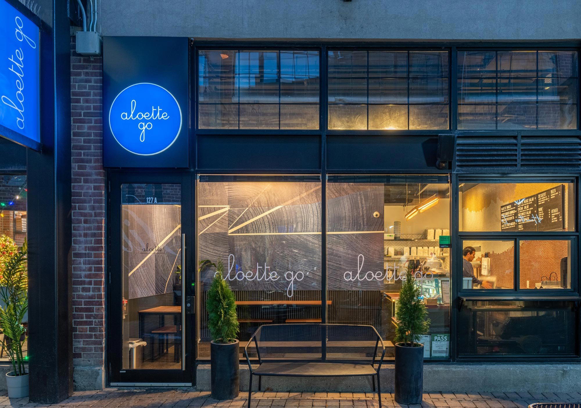 Aloette Go restaurant in Toronto, Canada
