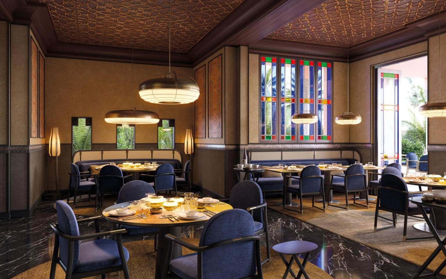 L'Italien - La Mamounia restaurant in Marrakech, Morocco