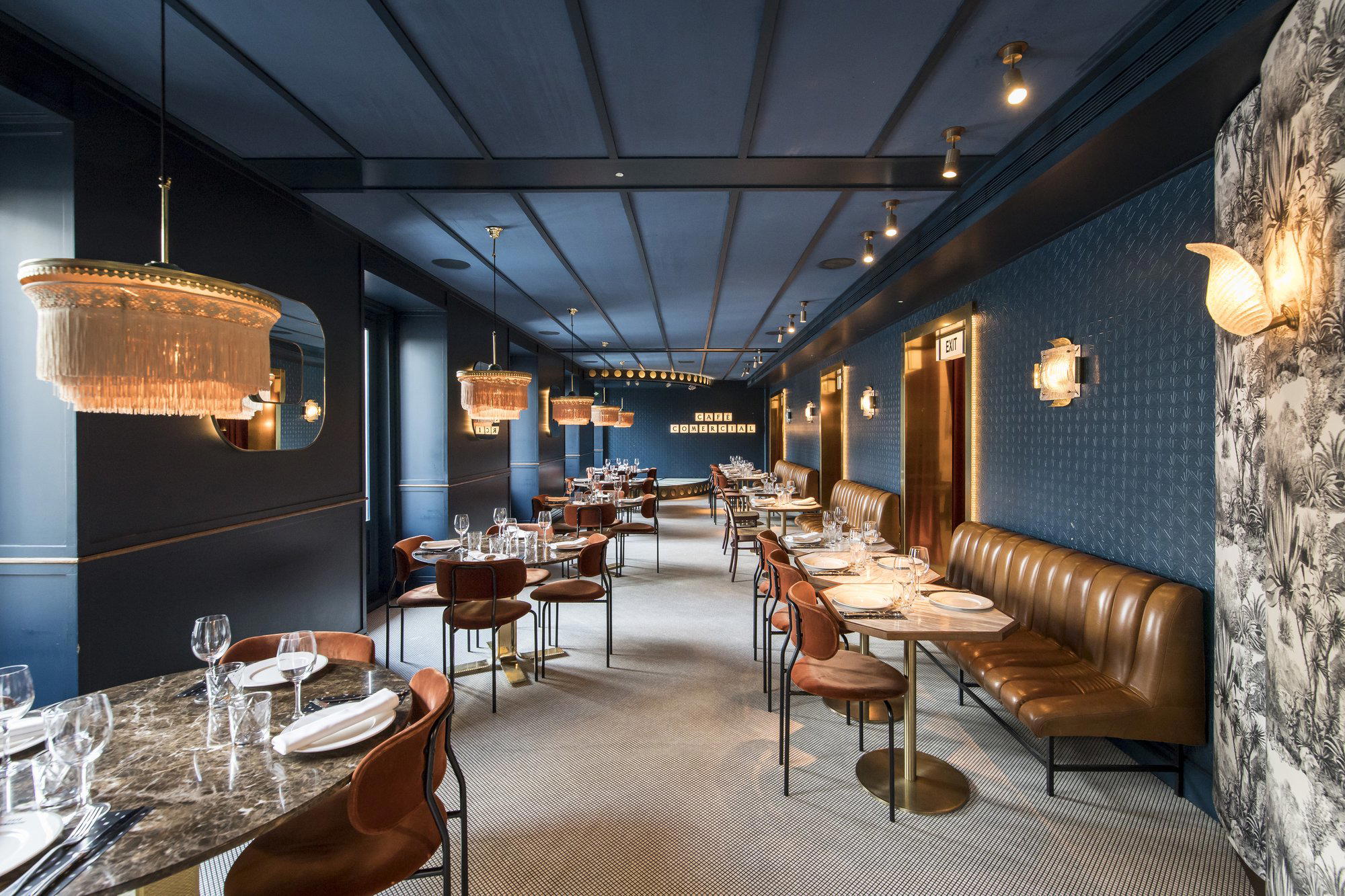 Café Comercial restaurant in Madrid, Spain