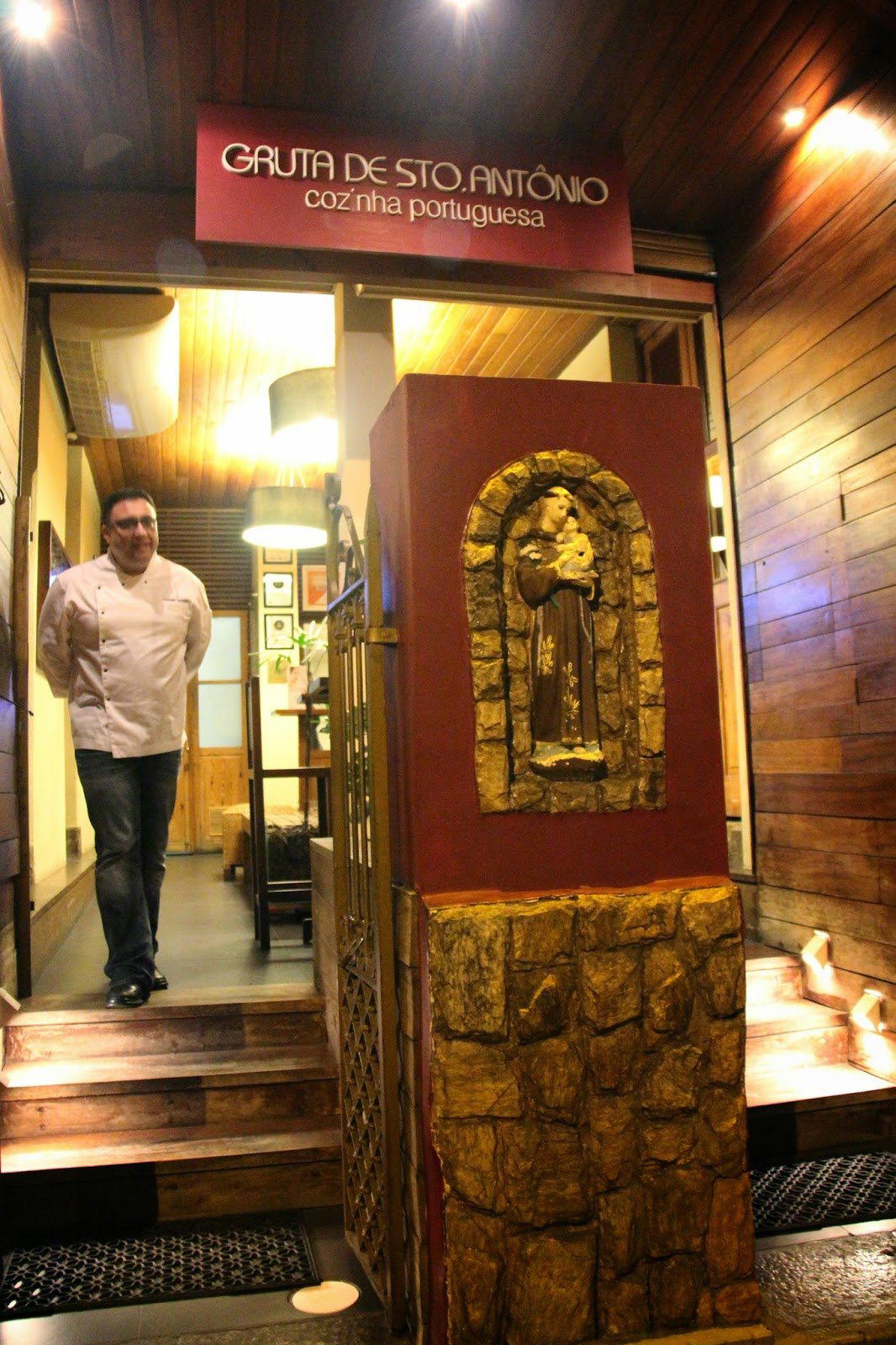 Gruta de Santo Antônio restaurant in Niteroi, Brazil