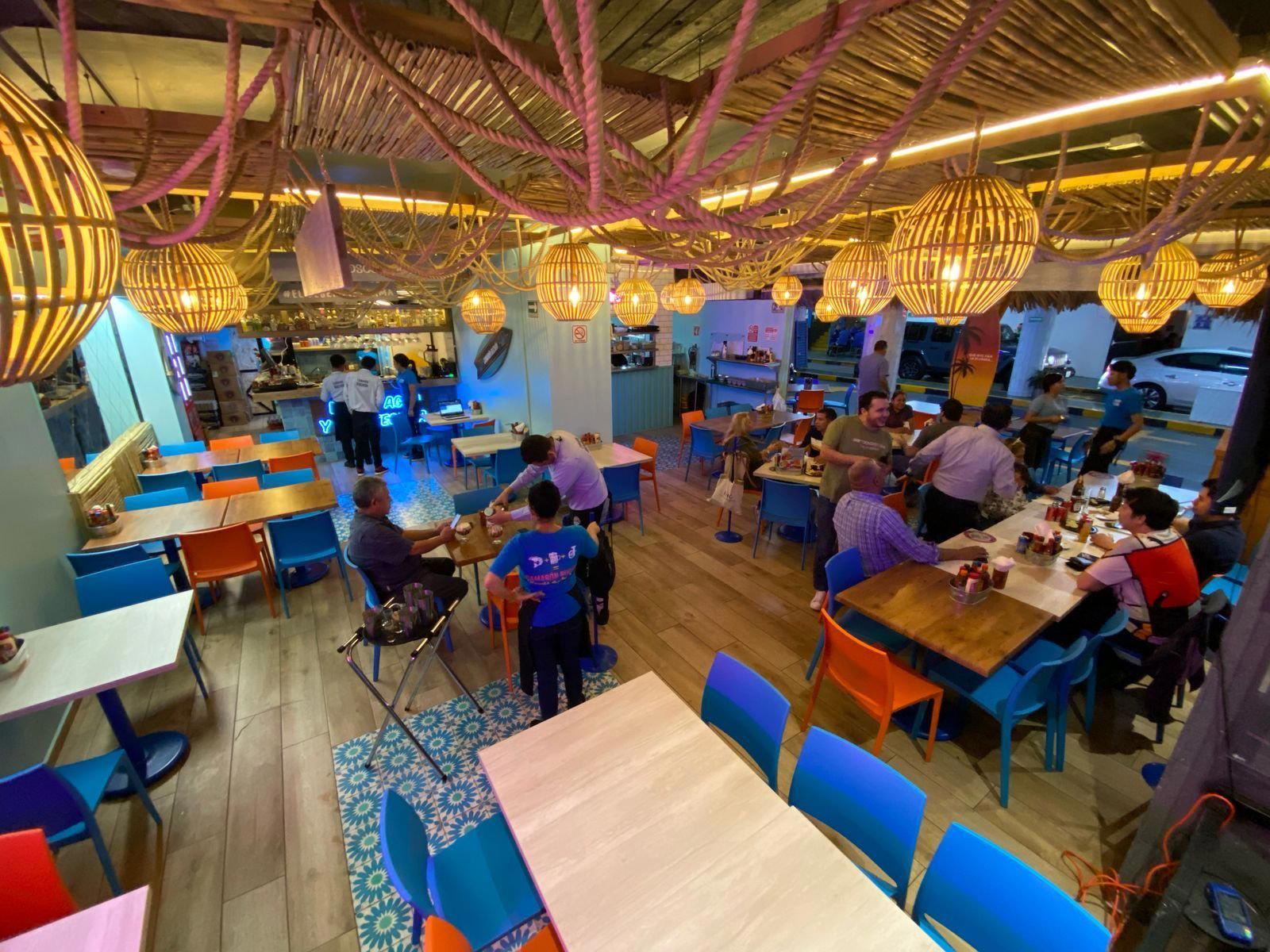 Camarón buchón DIANA restaurant in Mexico City, Mexico