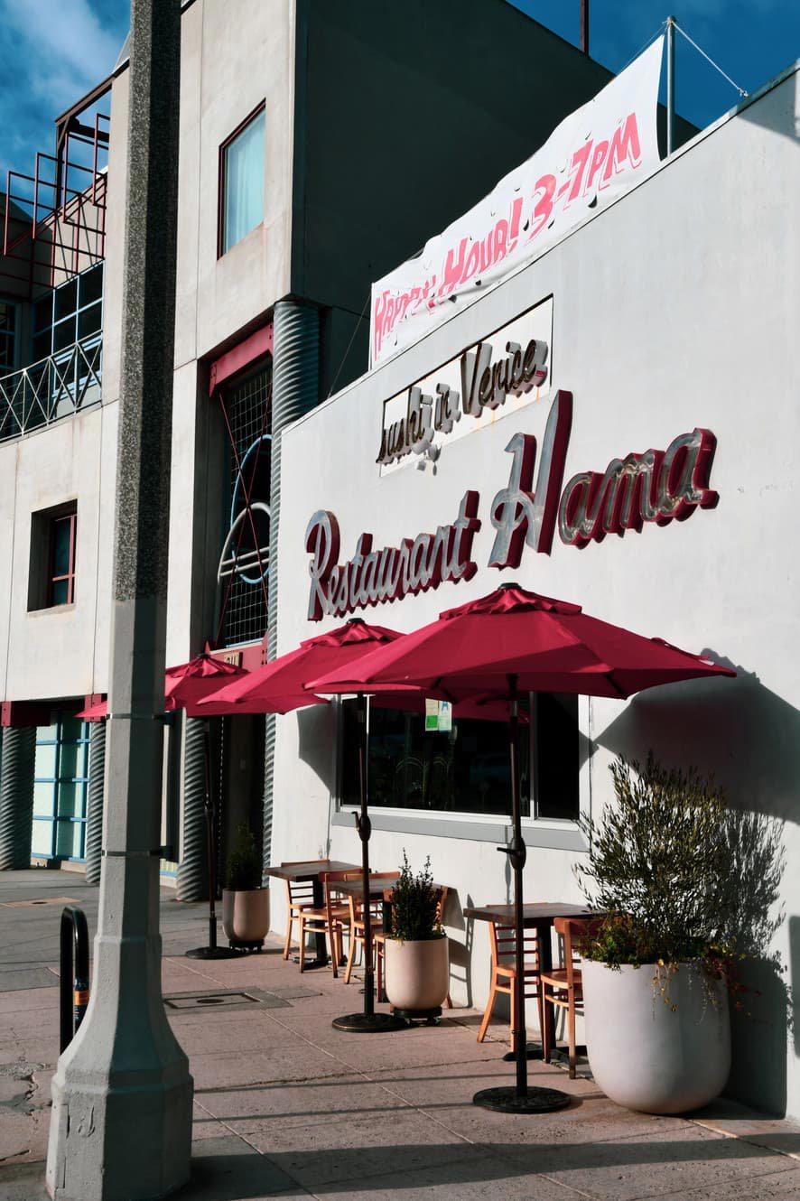 Hama Sushi restaurant in Venice, United States