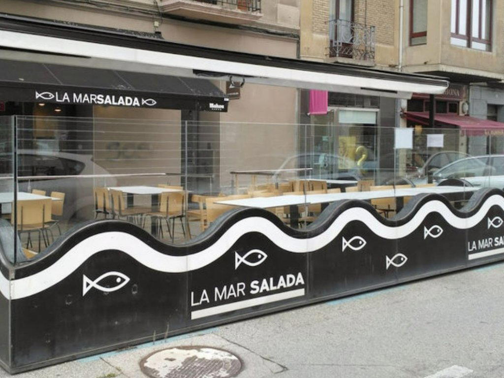 La Mar Salada restaurant in Pamplona, Spain
