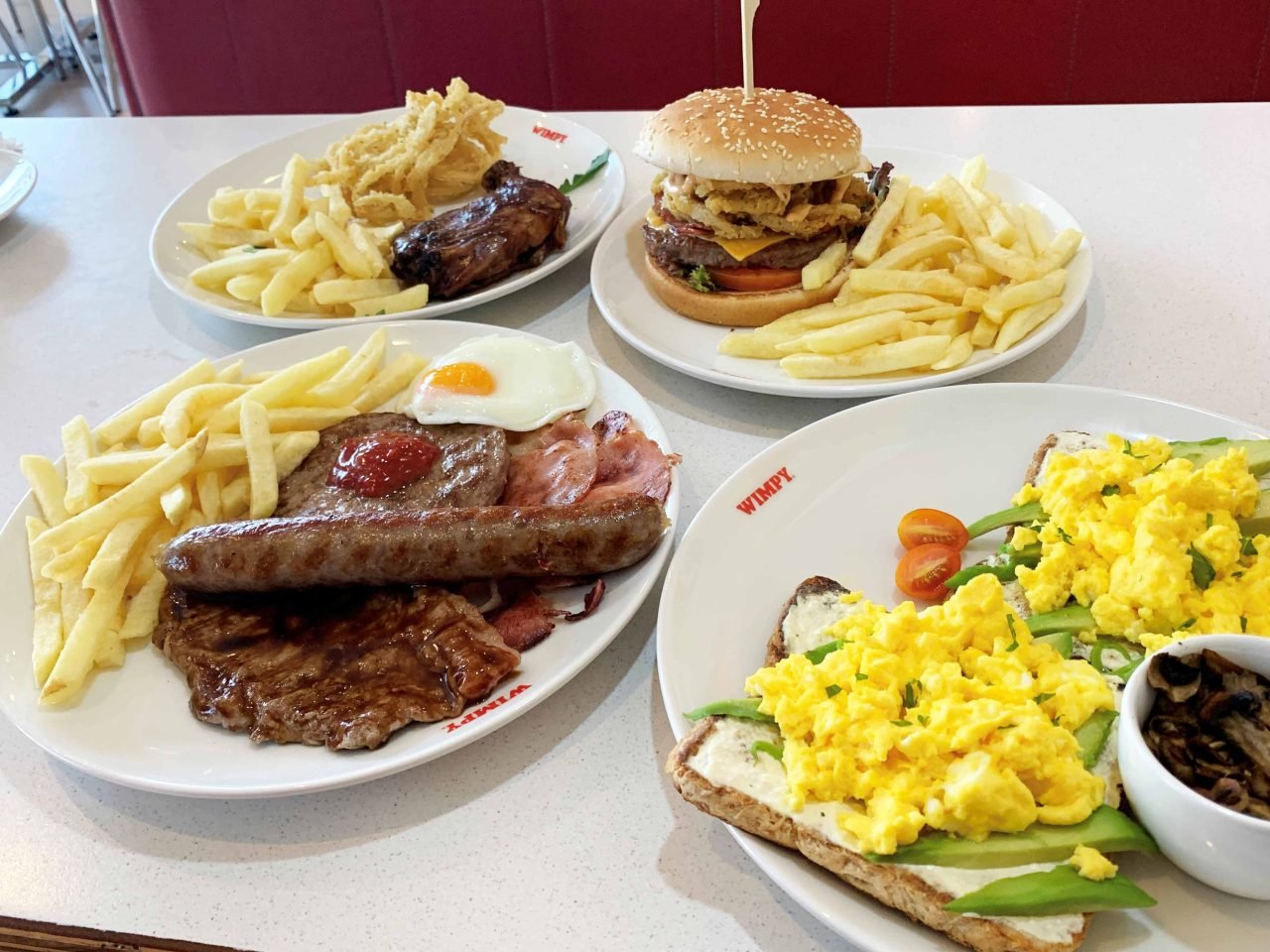 Wimpy restaurant in Pietermaritzburg