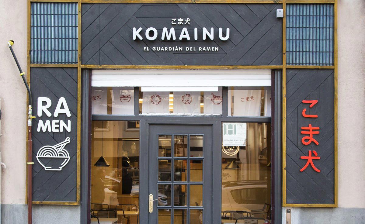Ramen Komainu restaurant in Madrid, Spain
