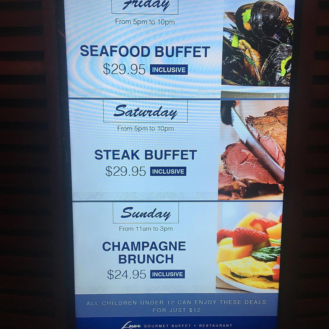 Luxe Buffet restaurant in Dania Beach, United States