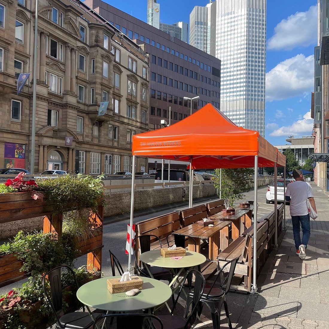 Im Herzen Afrikas restaurant in Frankfurt, Germany