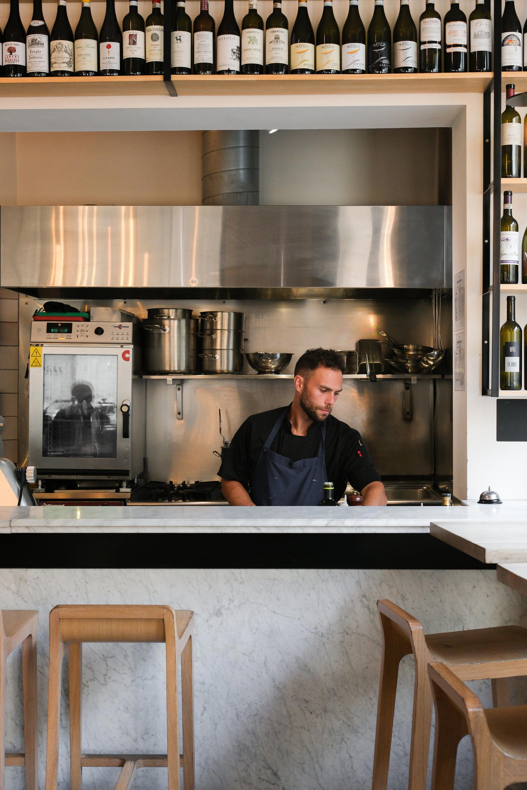 Gazzetta restaurant in Ixelles, Belgium