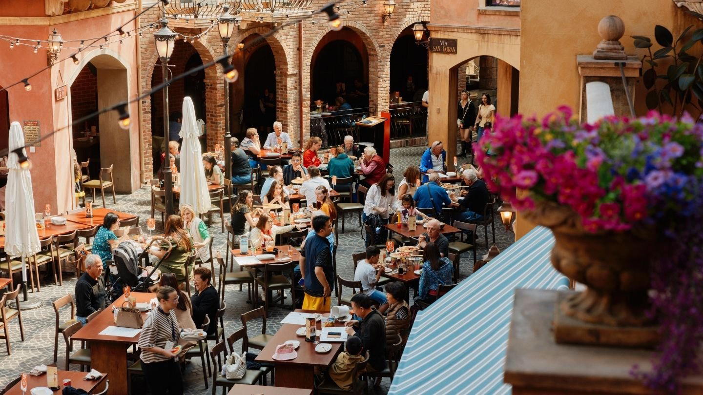 La Piazza restaurant in Sydney, Australia