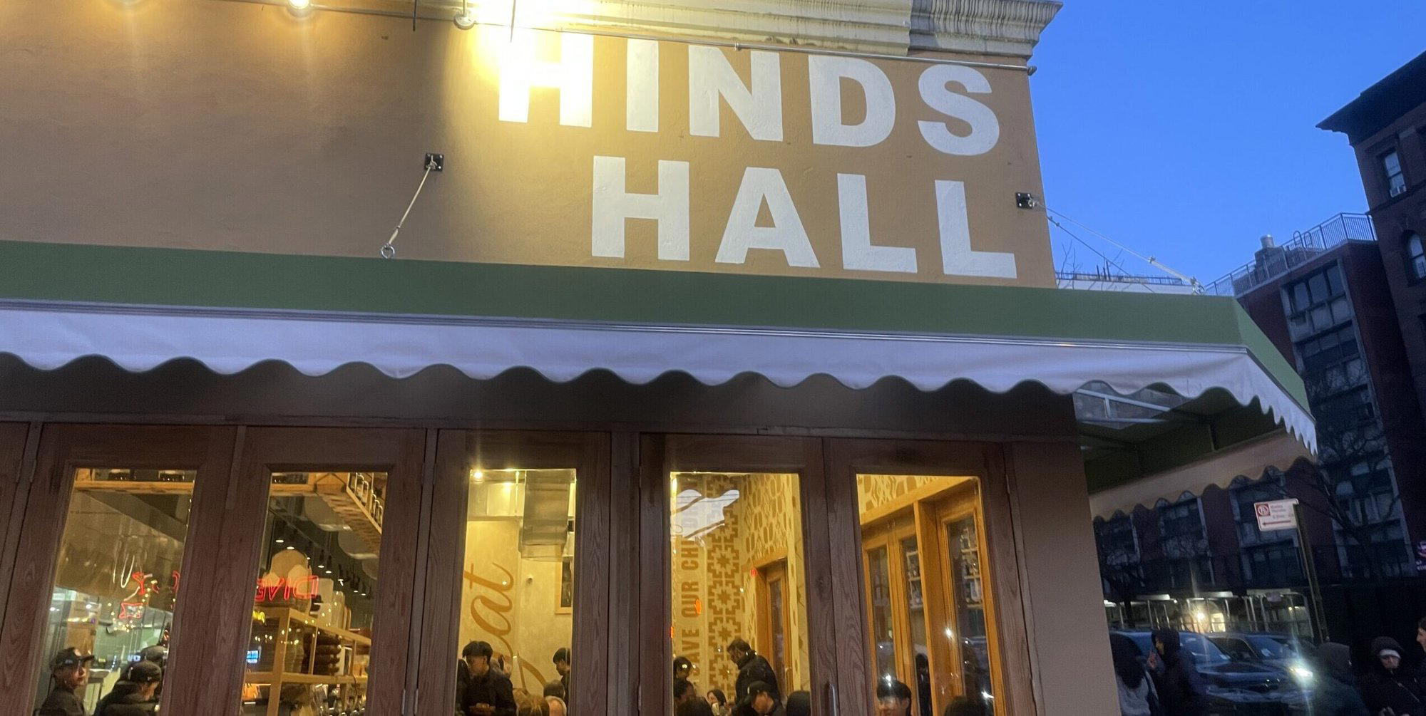 Ayat Hind’s Hall restaurant in New York City, United States