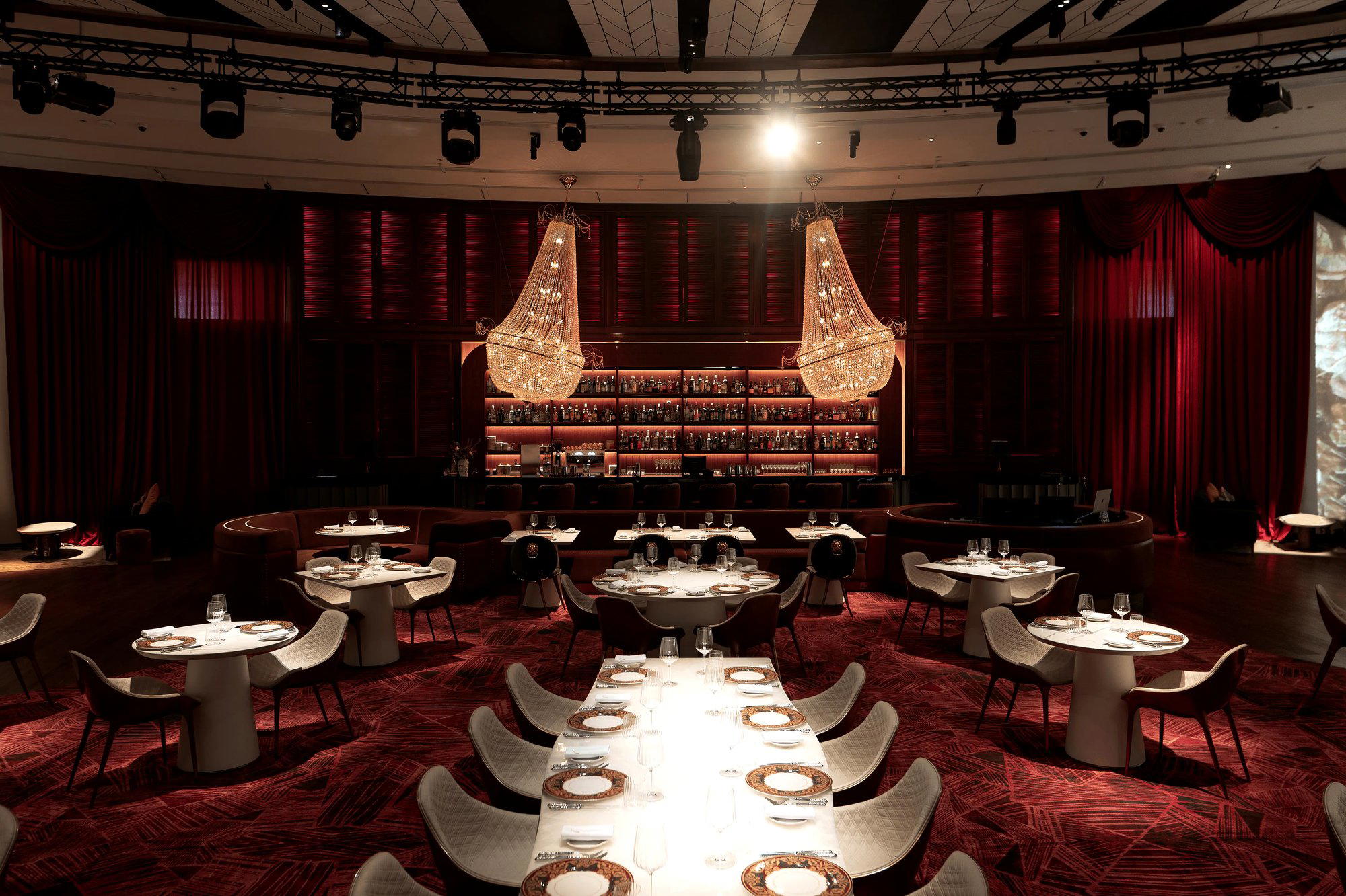 Belcanto Restaurant at Dubai Opera, Dubai, United Arab Emirates