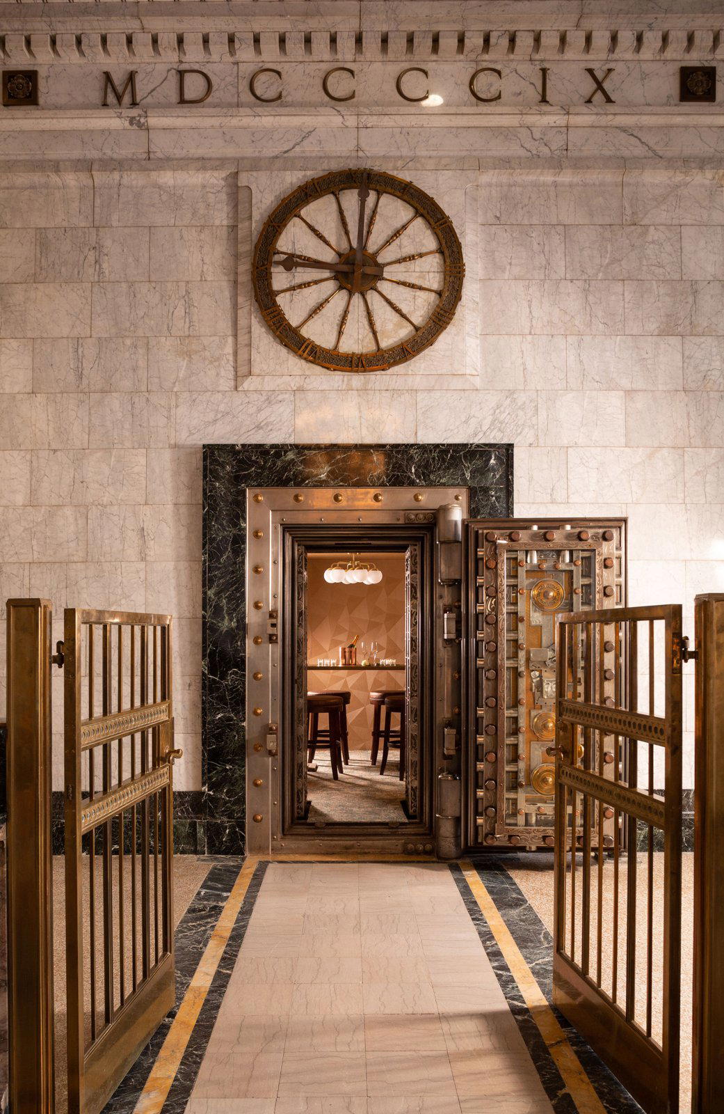 The Vault at The Liberty Trust restaurant in Roanoke