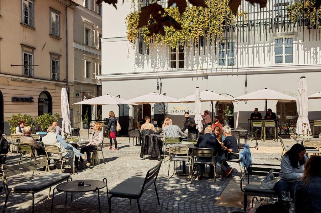 Zlata ladjica restaurant in Ljubljana, Slovenia